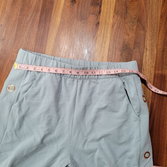 Soft Surroundings Full Length Wide Leg  Gold Grommets Size Large - Picture 7 of 7